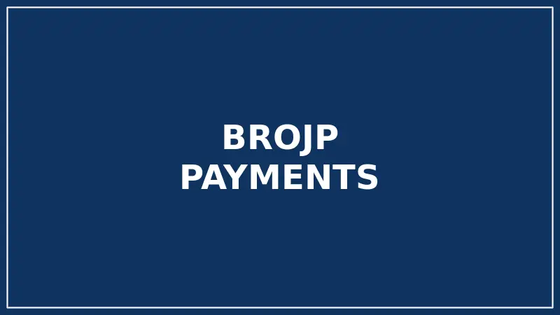 Registration at Brojp Casino